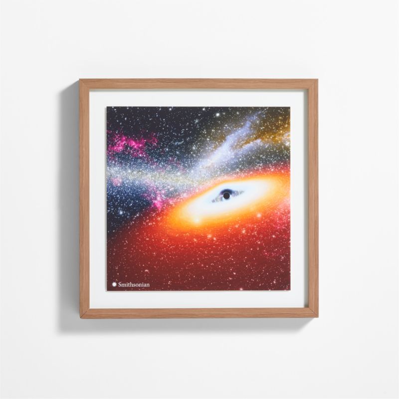 Smithsonian Supermassive Black Hole Framed Wall Art Print added by Spoak Member