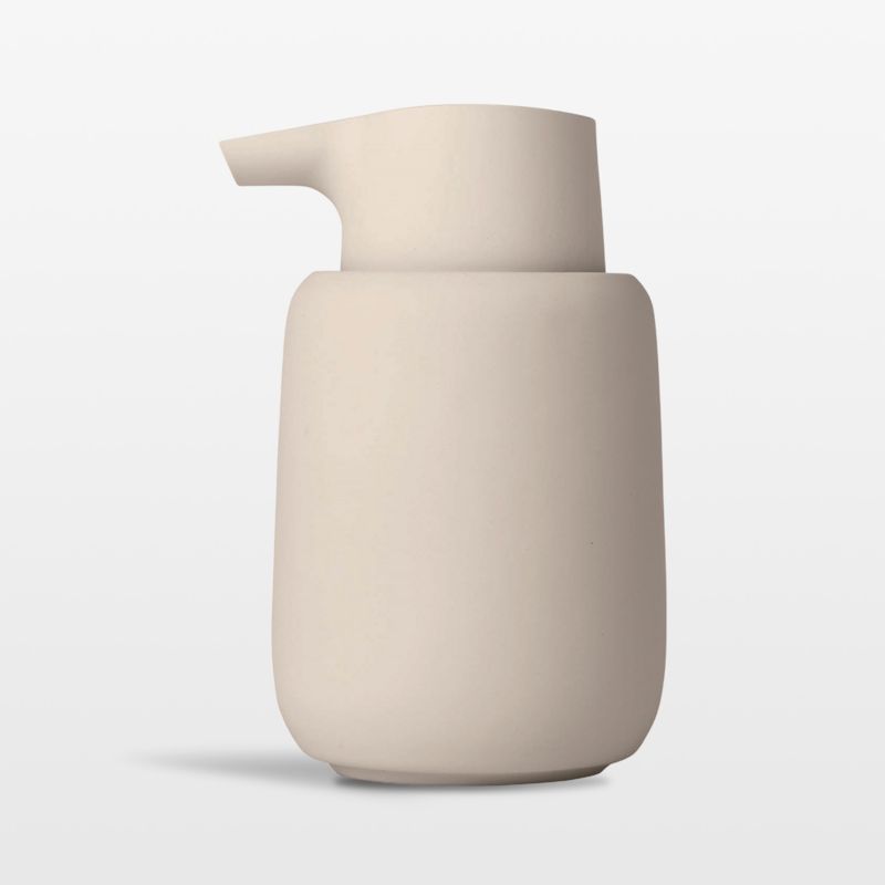 Blomus SONO Ceramic Moonbeam Cream Soap Dispenser added by Spoak Member