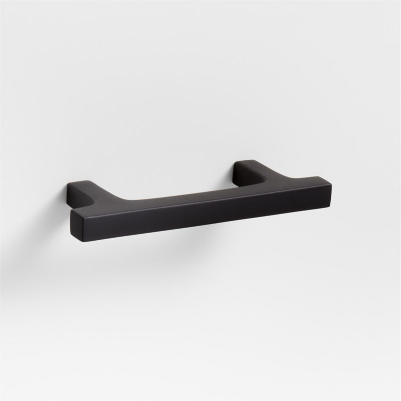 Square Edge 3" Matte Black Cabinet Drawer Bar Pull added by Spoak Member