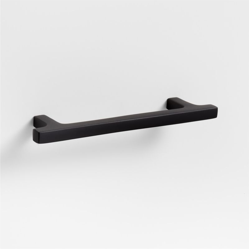 Square Edge 5" Matte Black Cabinet Drawer Bar Pull added by Spoak Member