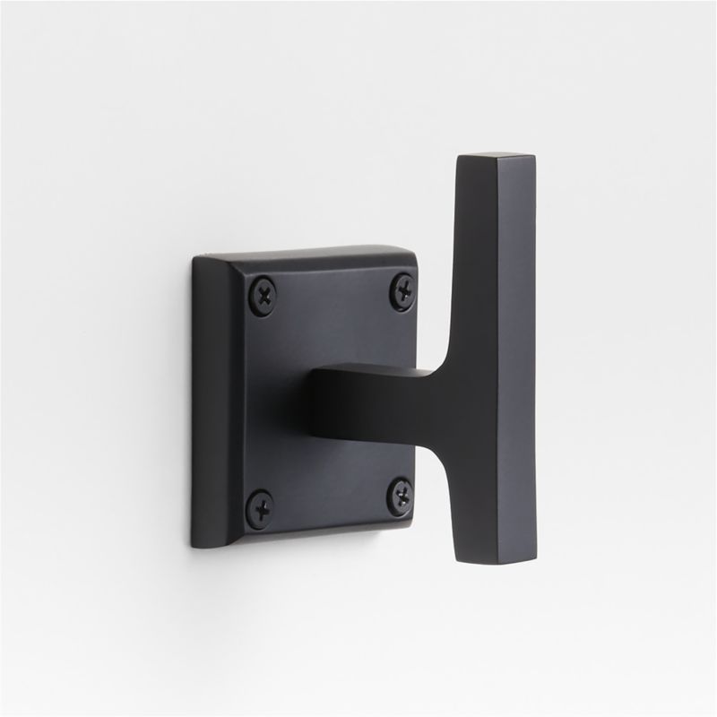 Square Edge Matte Black Bathroom Towel Hook added by Spoak Member