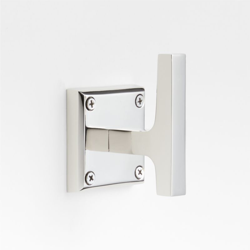 Square Edge Polished Chrome Bathroom Towel Hook added by Spoak Member