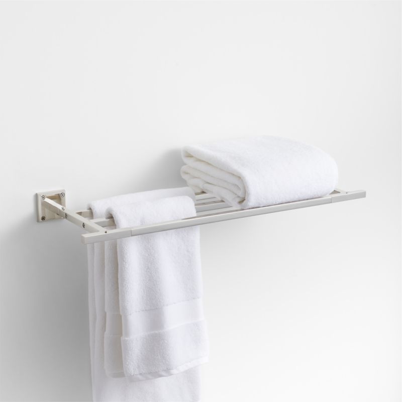 Square Edge Polished Chrome Wall-Mounted Bathroom Towel Rack added by Spoak Member