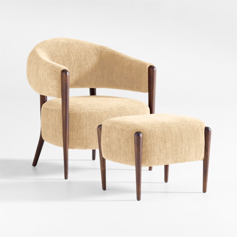 Santi Accent Chair with Ottoman added by Spoak Member