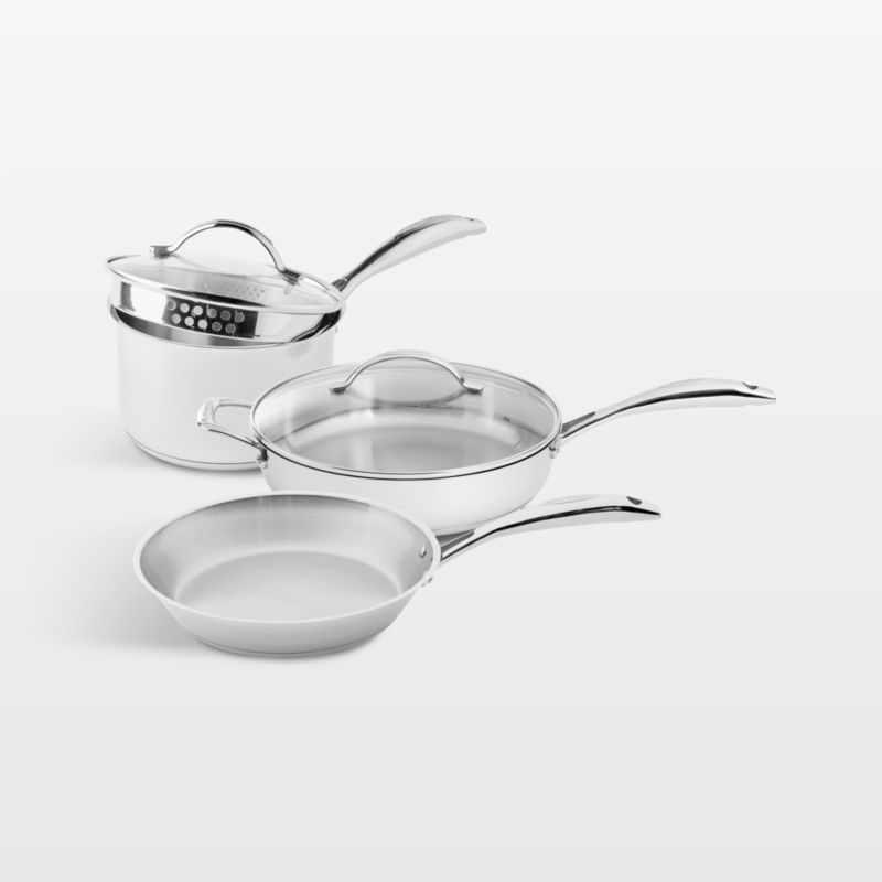 SCANPAN ® Stainless Steel Essentials 5-Piece Cookware Set added by Spoak Member