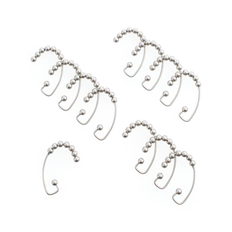 Shower Curtain Roller Rings Matte Nickel, Set of 12 added by Spoak Member