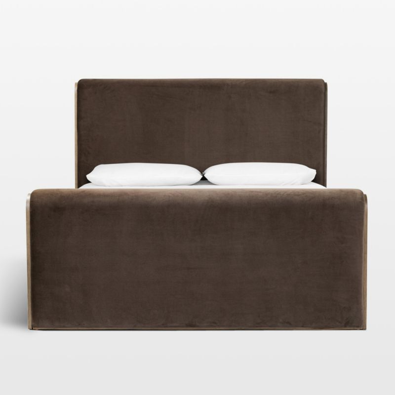 Sloane Cocoa Brown Upholstered  King Bed added by Spoak Member