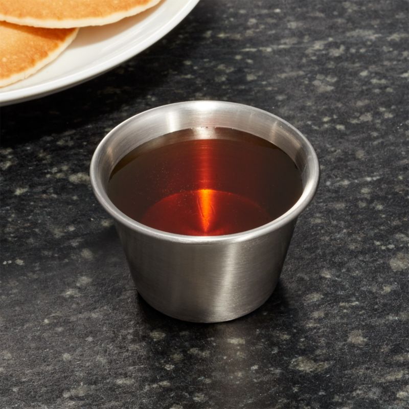 Stainless Steel Small Condiment/Prep Cups, Set of 8 added by Spoak Member