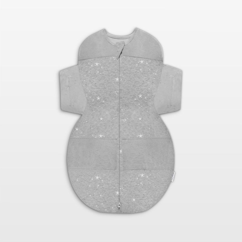 Happiest Baby SNOO Medium Grey with Stars Organic Cotton Baby Sleep Sack added by Spoak Member
