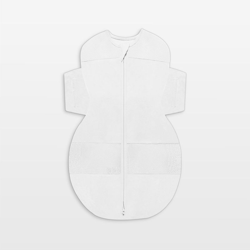 Happiest Baby SNOO Medium White Organic Cotton Baby Sleep Sack added by Spoak Member