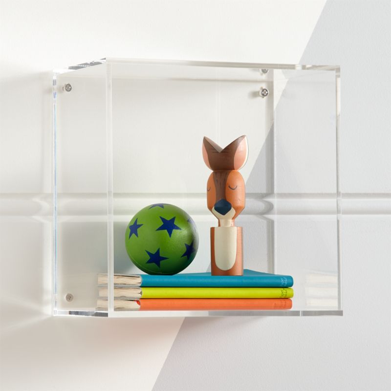 Now You See It Clear Acrylic Floating Cube Shelf added by Spoak Member