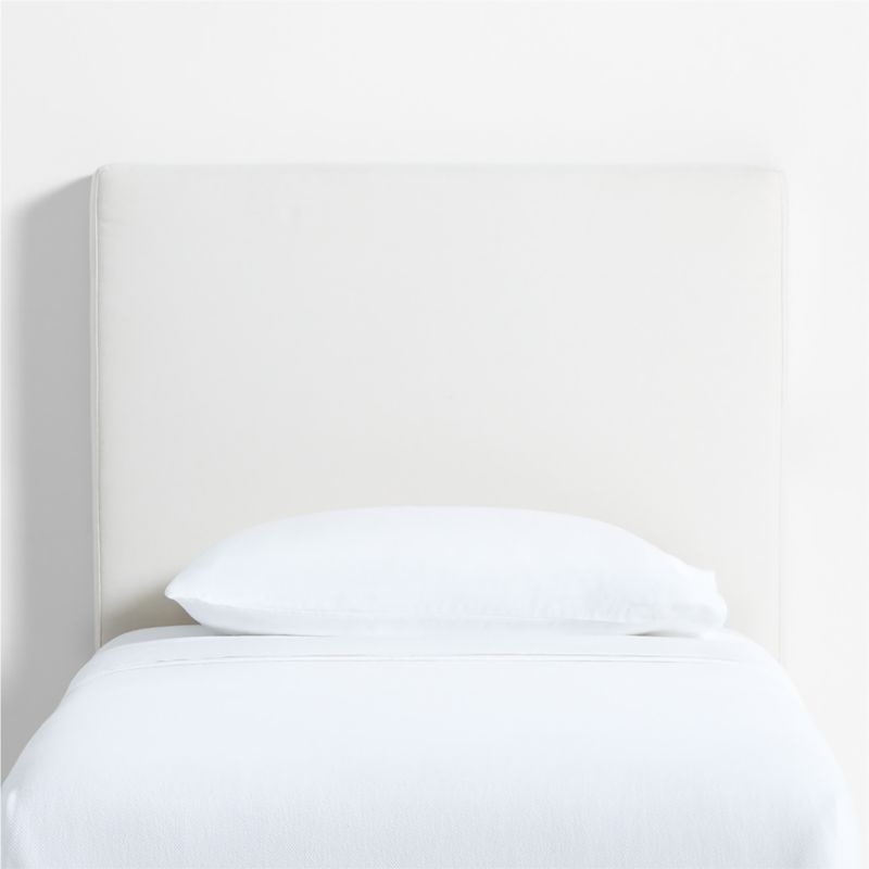 Square Linen Natural Twin Charging Wall-Mounted Headboard added by Spoak Member
