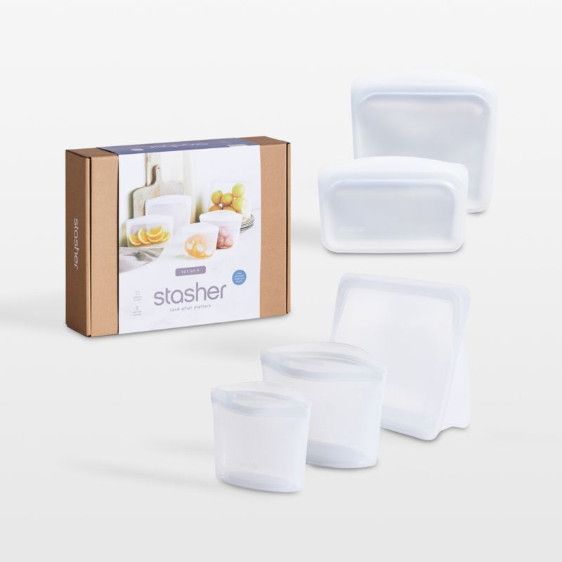 Stasher Clear 5-Piece Bag Set added by Spoak Member