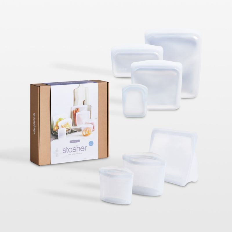Stasher Clear 7-Piece Bag Set added by Spoak Member