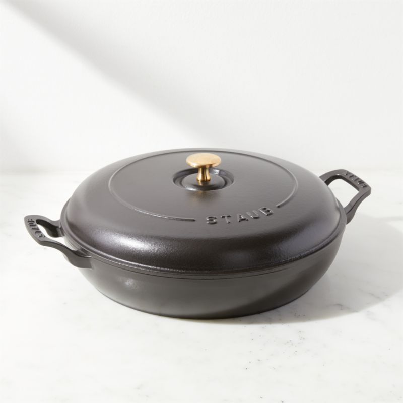 Staub ® 3.5-Qt Matte Black Braiser added by Spoak Member