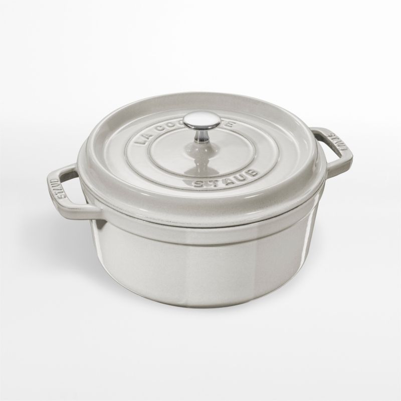 Staub ® 5.5-Qt. White Truffle Round Cocotte added by Spoak Member
