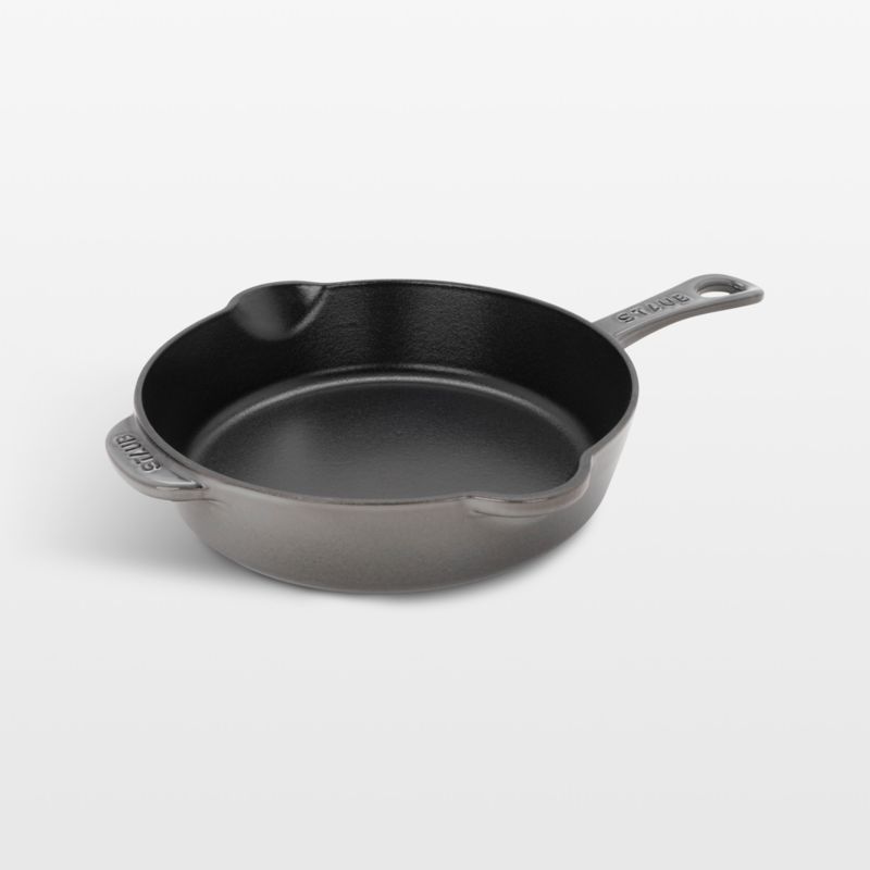 Staub ® 8.5" Graphite Grey Enameled Cast Iron Traditional Deep Skillet added by Spoak Member