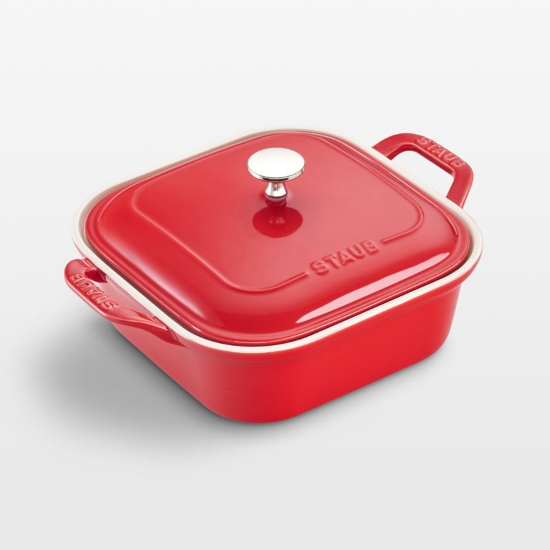 Staub ® Cherry 9" Square Covered Baker added by Spoak Member
