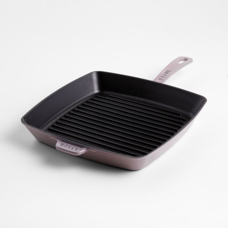 Staub 12" Lilac Enameled Cast Iron Square Grill Pan added by Spoak Member