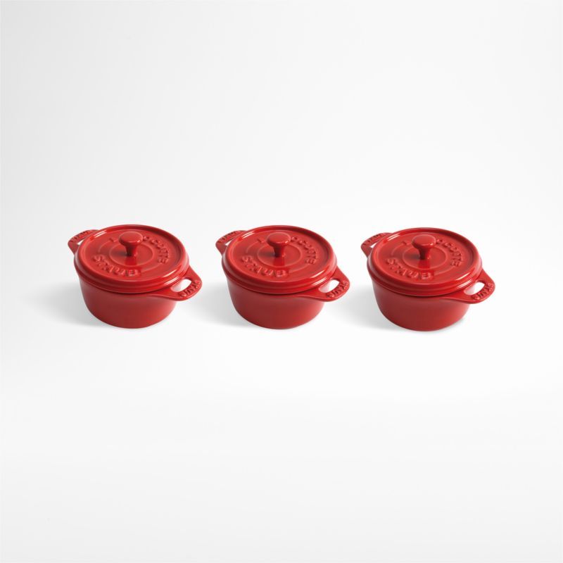 Staub ® Cherry Round Mini Cocottes, Set of 3 added by Spoak Member