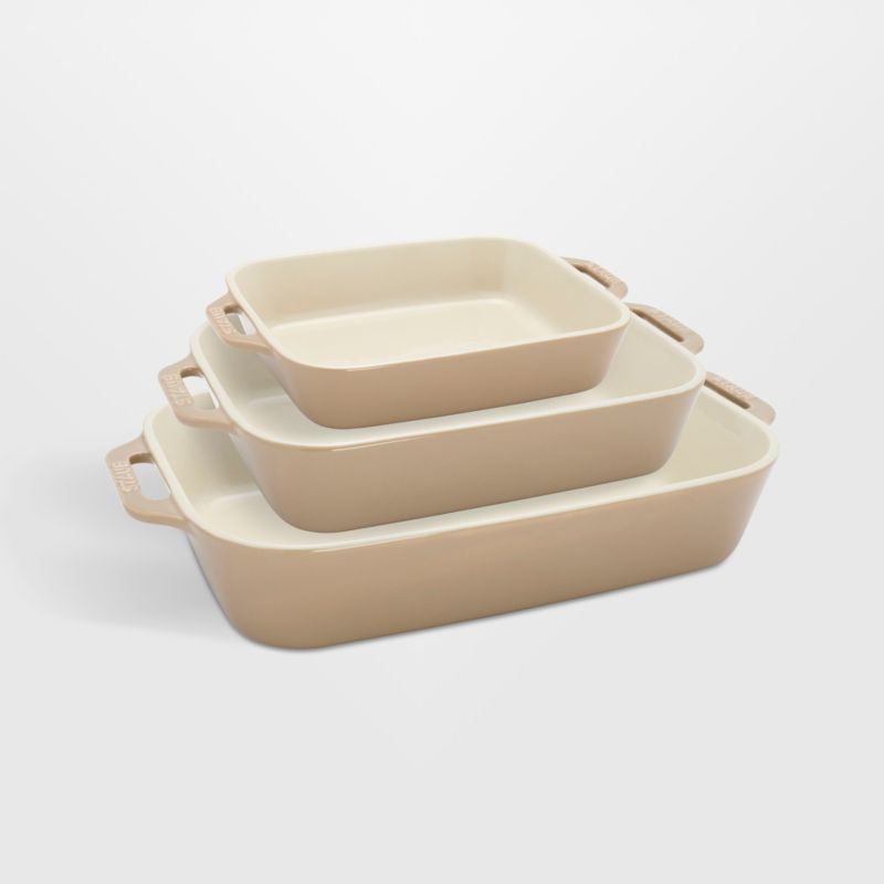 Staub ® Sesame 3-Piece Rectangular Baking Dish Set added by Spoak Member