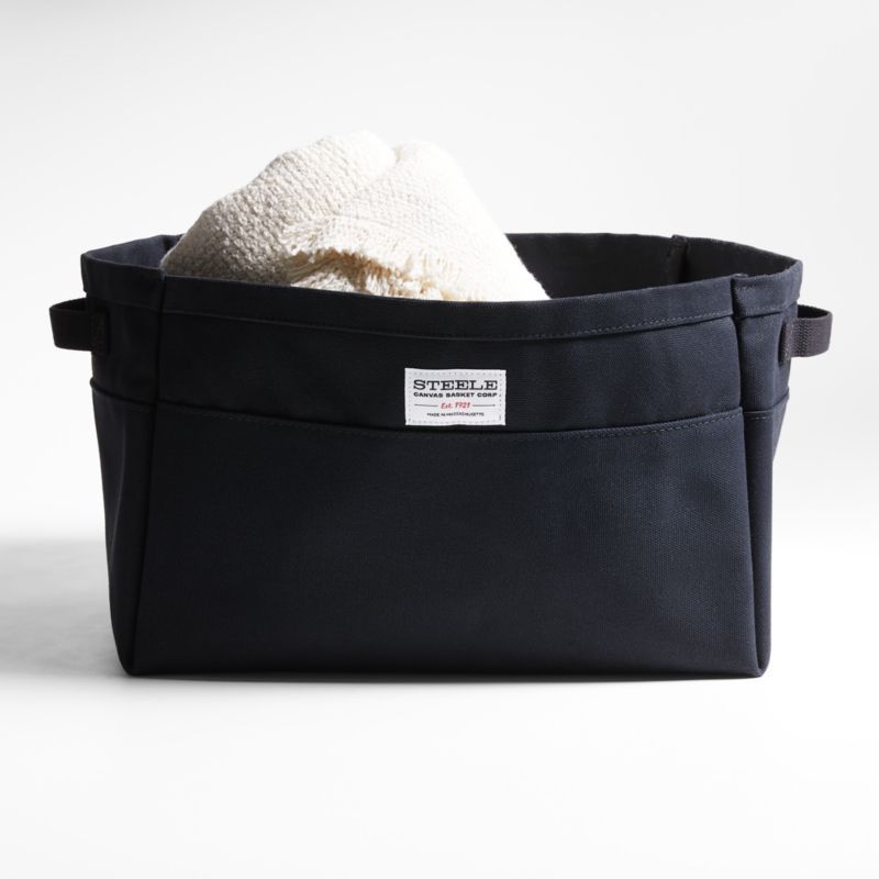 Steele ® Large Black Canvas Storage and Laundry Basket added by Spoak Member