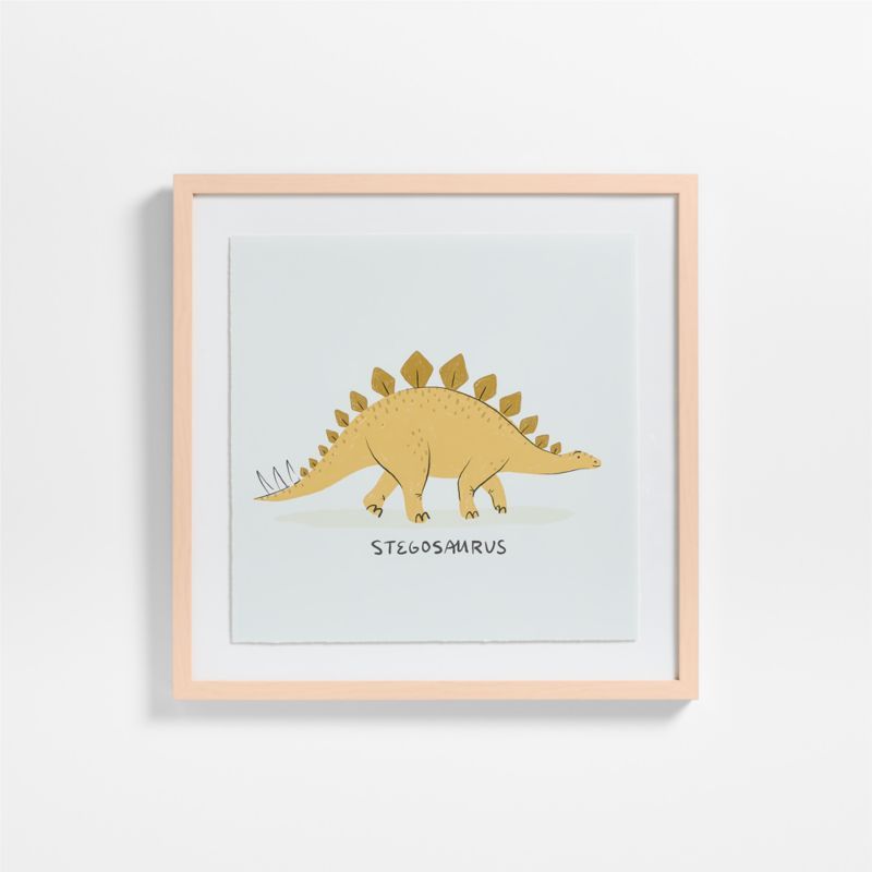 Stegosaurus Framed Wall Art Print added by Spoak Member