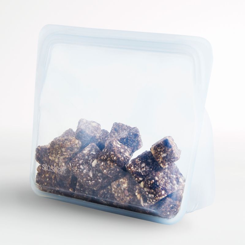 Stasher Clear Reusable Silicone Stand-Up Bag added by Spoak Member