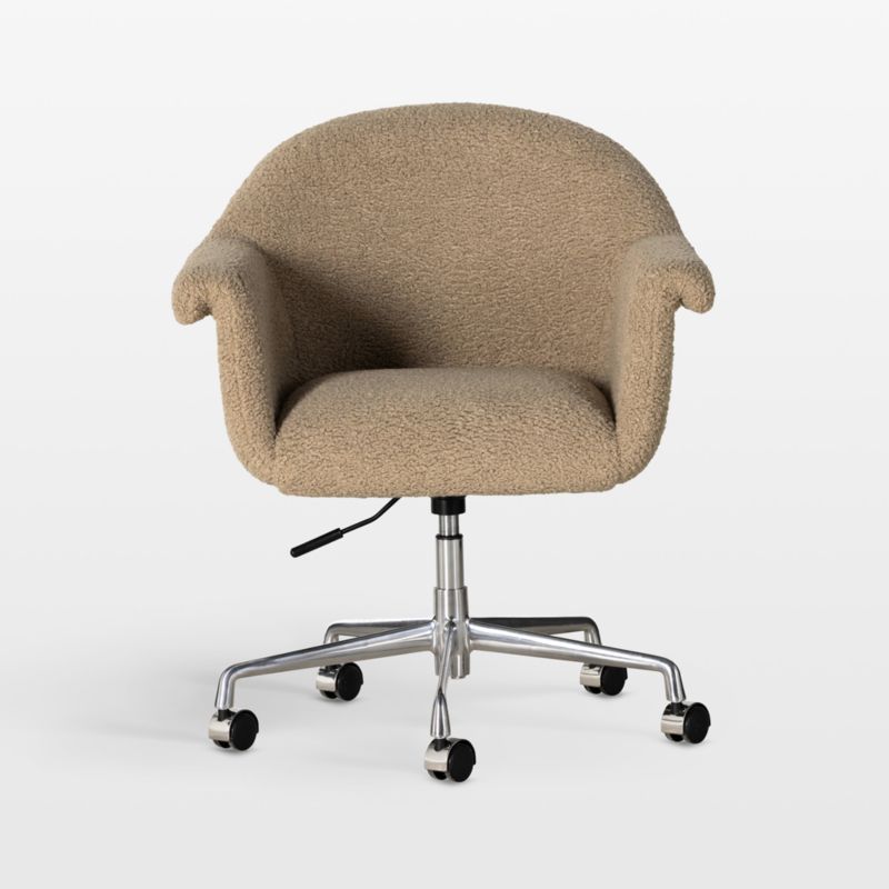Suerte Faux Shearling Office Chair added by Spoak Member