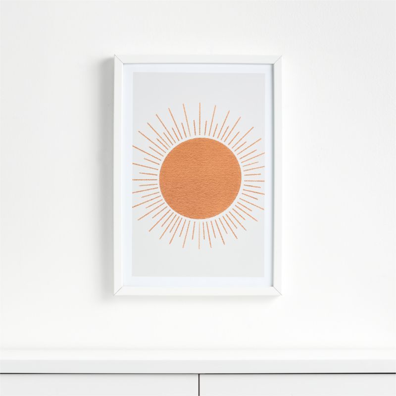 Sun Ray Mid-Century Framed Wall Art Print added by Spoak Member