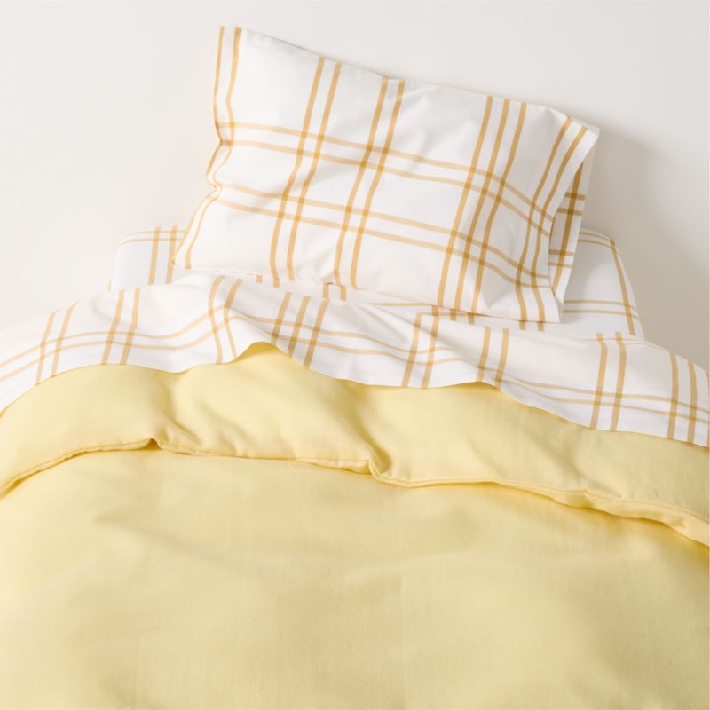 Supersoft Straw Yellow Organic Cotton Gauze Toddler Duvet Cover added by Spoak Member
