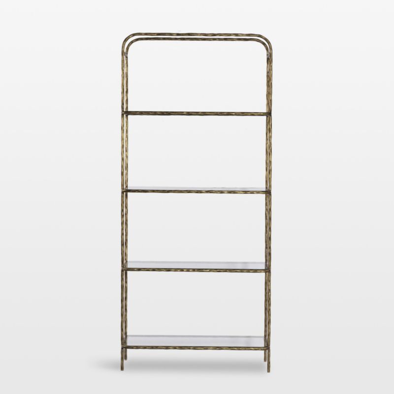 Swinton Brass and Glass 90" Bookshelf added by Spoak Member