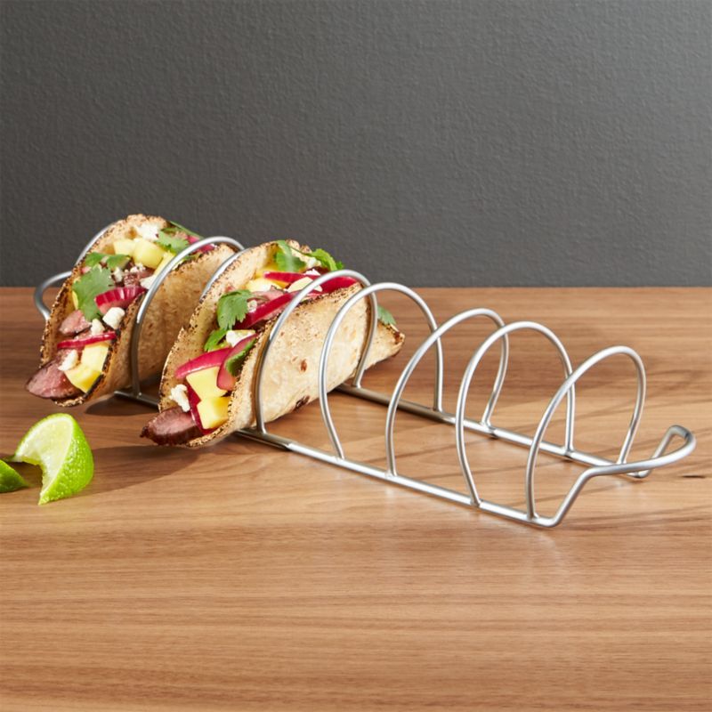 Metal Wire Taco Serving Rack added by Spoak Member