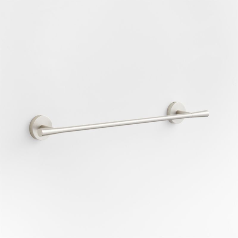 Tapered Brushed Nickel Bath Towel Bar 18" added by Spoak Member