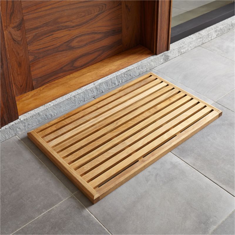 Teak Indoor/Outdoor Doormat 20"x32" added by Spoak Member