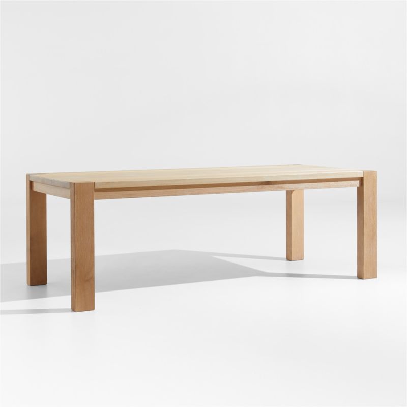 Terra 90" Natural White Oak Solid Wood Dining Table added by Spoak Member