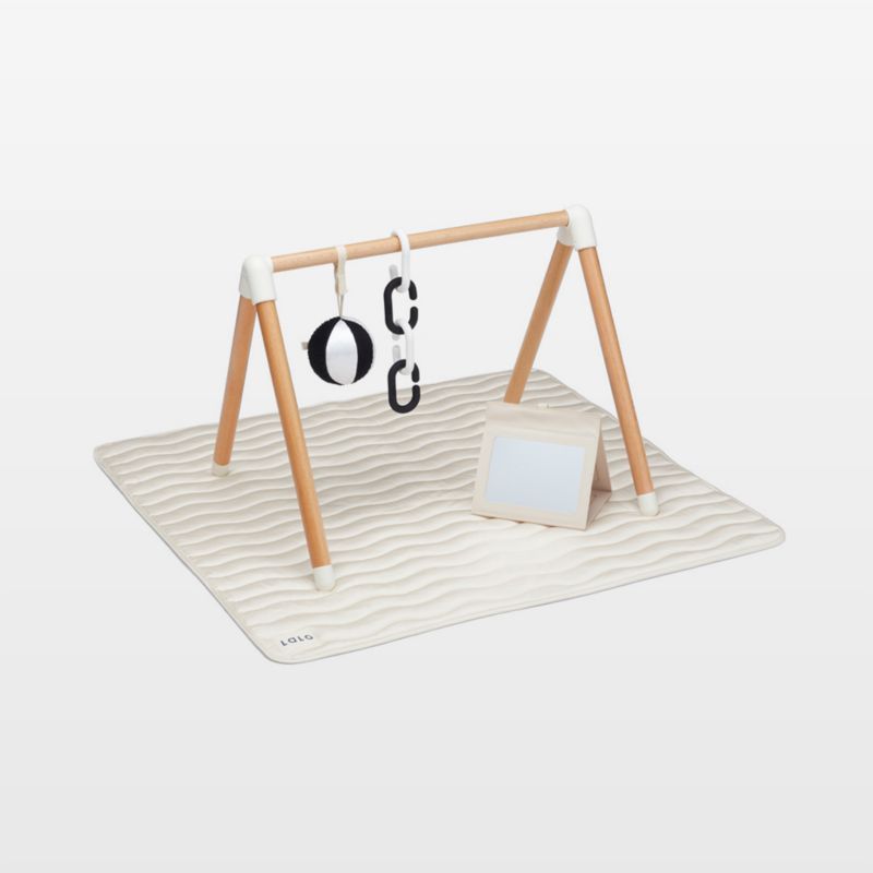 Lalo Oatmeal Wooden Baby Play Gym added by Spoak Member