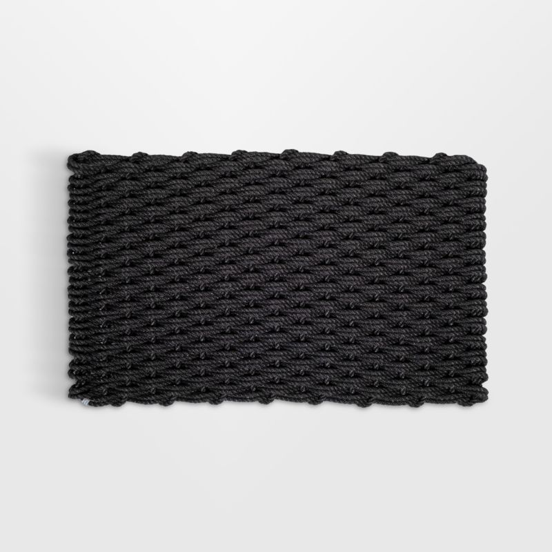 The Rope Co. Charcoal Indoor/Outdoor Handwoven Doormat 26x50" added by Spoak Member