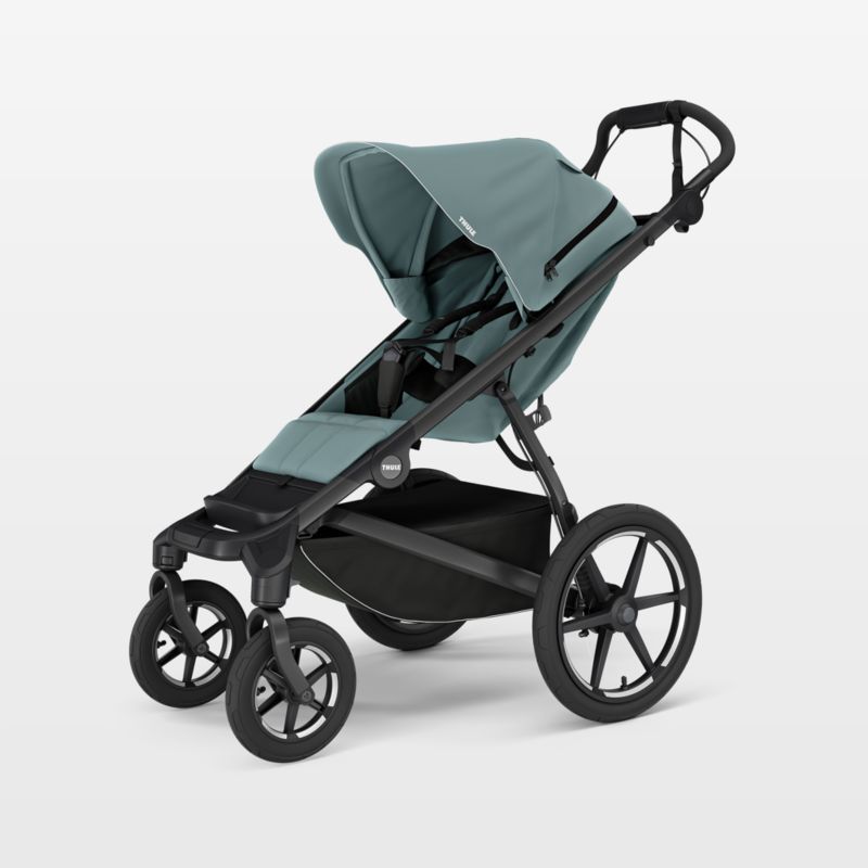 Thule Urban Glide Blue 4-Wheel All Terrain Newborn Stroller added by Spoak Member