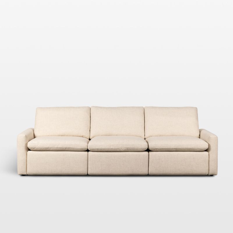 Tillery 3-Piece Antigo Natural Fabric Power Recliner Sectional Sofa added by Spoak Member