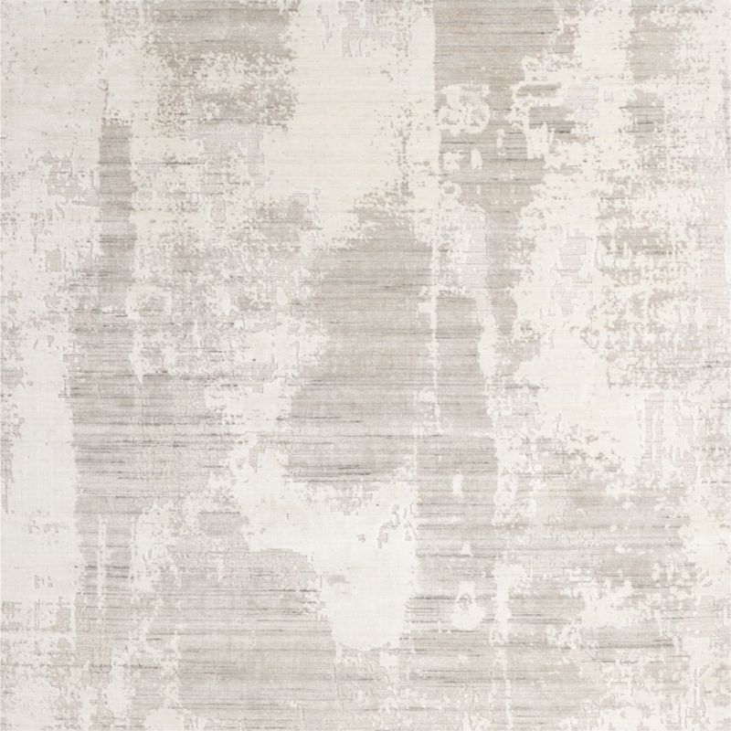 Tottori Viscose Abstract Grey Area Rug 12'x15' added by Spoak Member