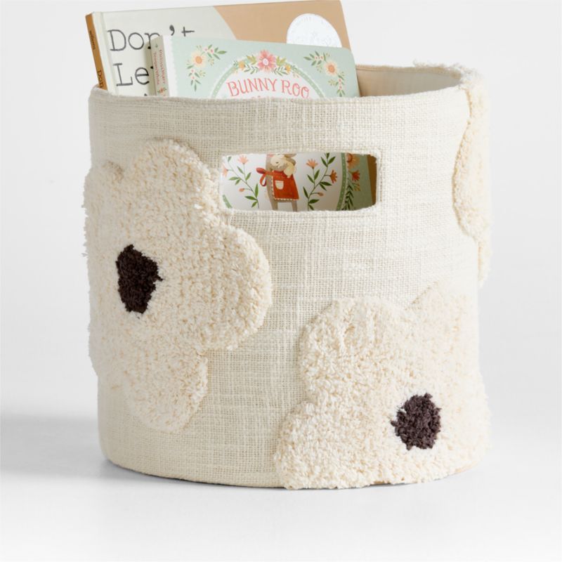 Tufted Daisy Shelf Storage Bin added by Spoak Member