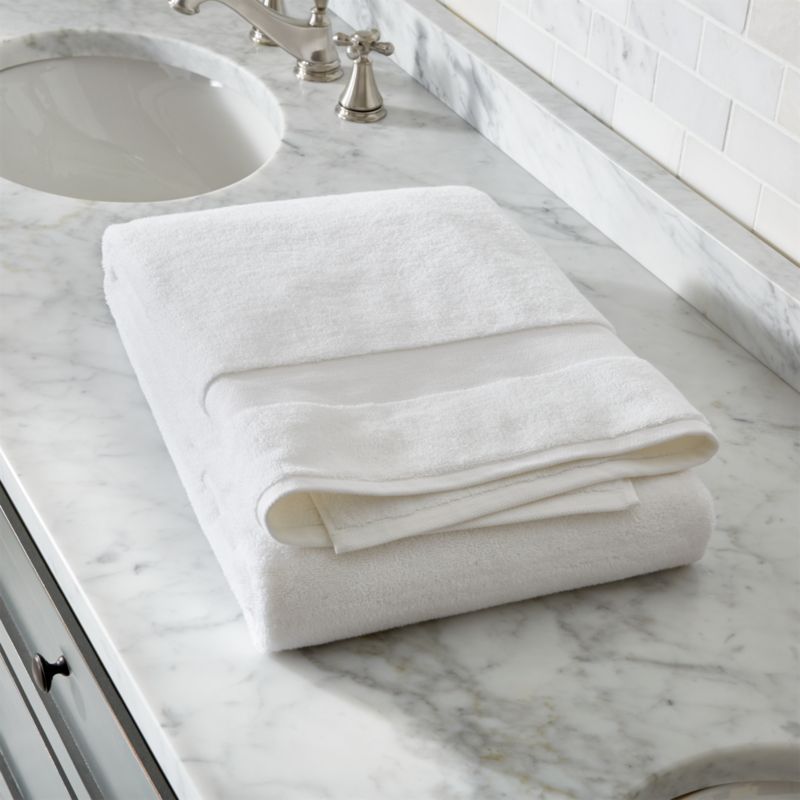 Organic Turkish Cotton White Bath Sheet added by Spoak Member