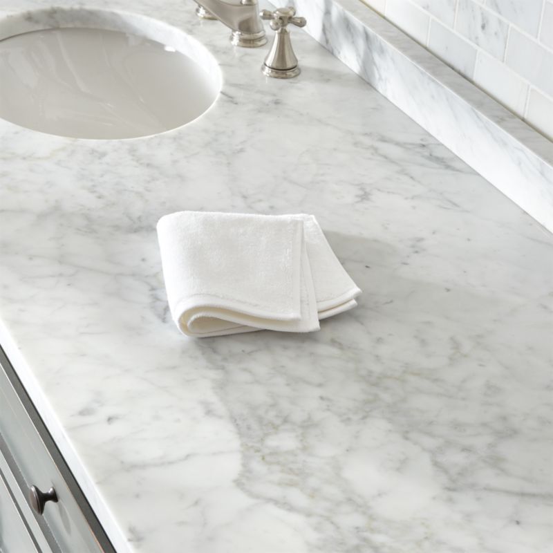 Organic Turkish Cotton White Washcloth added by Spoak Member