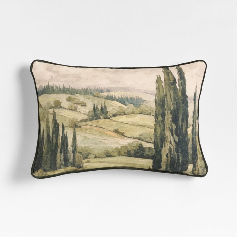 Tuscan Landscape 22x15 Throw Pillow with Down-Alternative Insert added by Spoak Member