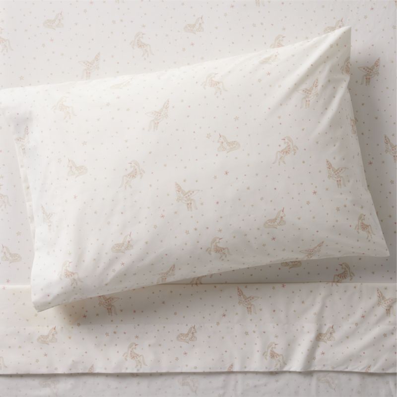 Stay Cool Unicorn Dreams Organic Cotton Kids Twin Sheet Set added by Spoak Member
