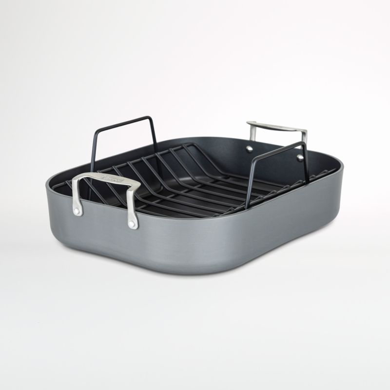 Viking Hard-Anodized Non-Stick 16" Roaster with Rack and Carving Set added by Spoak Member