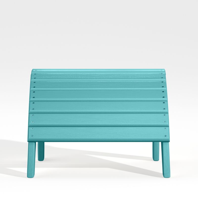 Vista II Aruba Outdoor Adirondack Chair Ottoman by POLYWOOD® added by Spoak Member