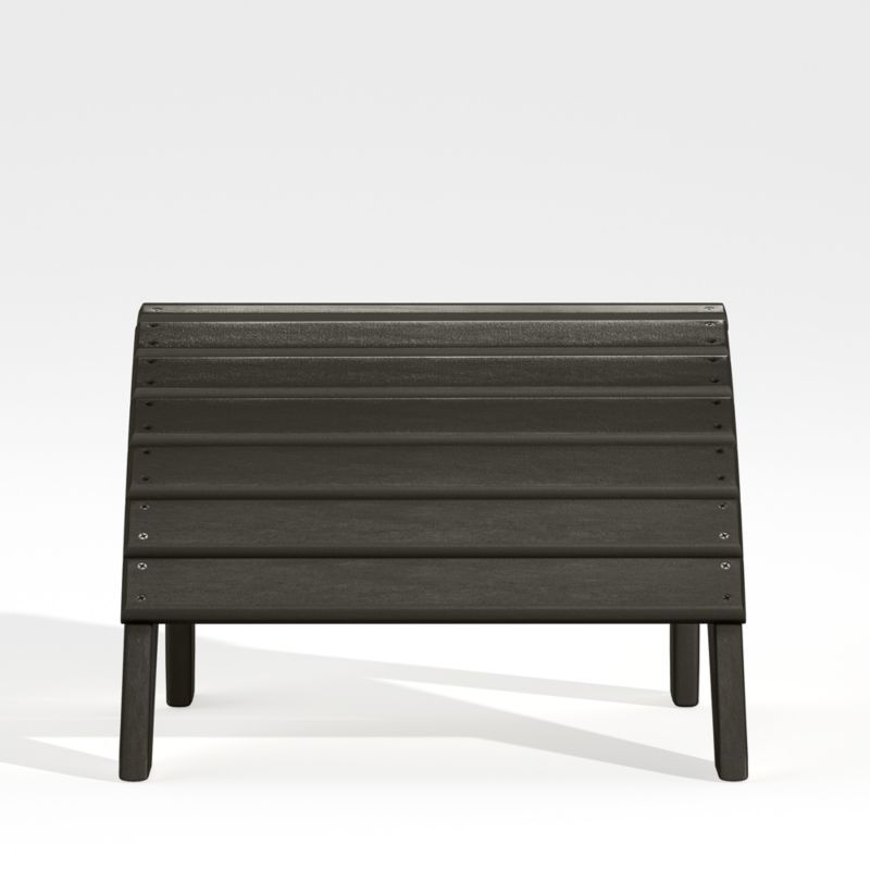 Vista II Black Outdoor Adirondack Chair Ottoman by POLYWOOD® added by Spoak Member