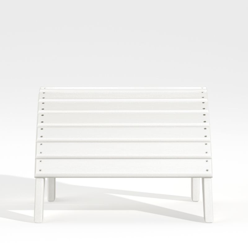 Vista II White Outdoor Adirondack Chair Ottoman by POLYWOOD® added by Spoak Member
